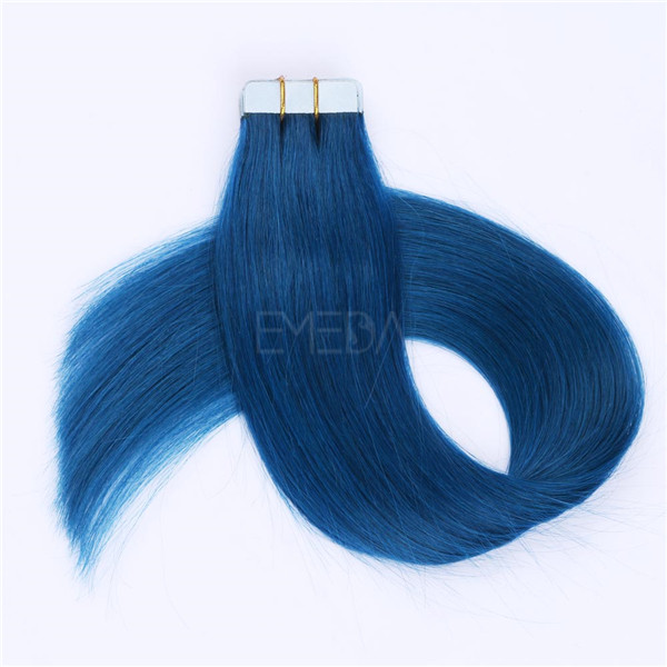 Tape in hair extensions custom color and wholesale price YL052